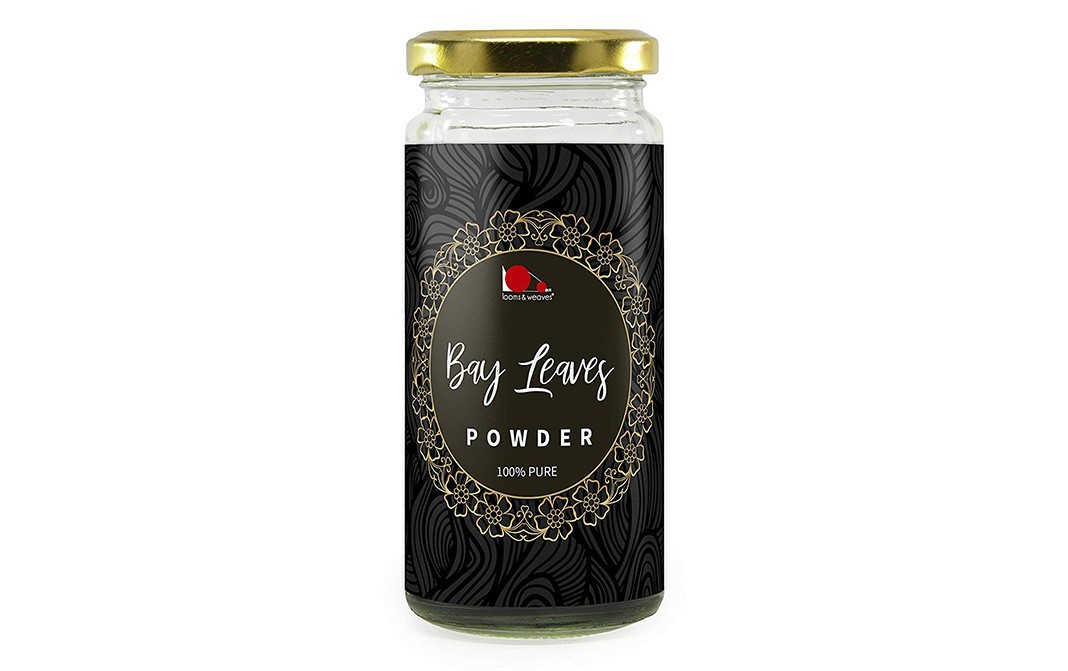 Looms & Weaves Bay Leaves Powder    Glass Jar  100 grams